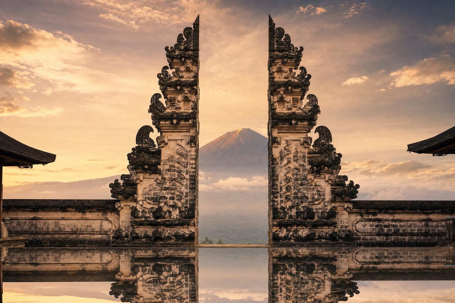 East Bali coastal wedding setting in Karangasem