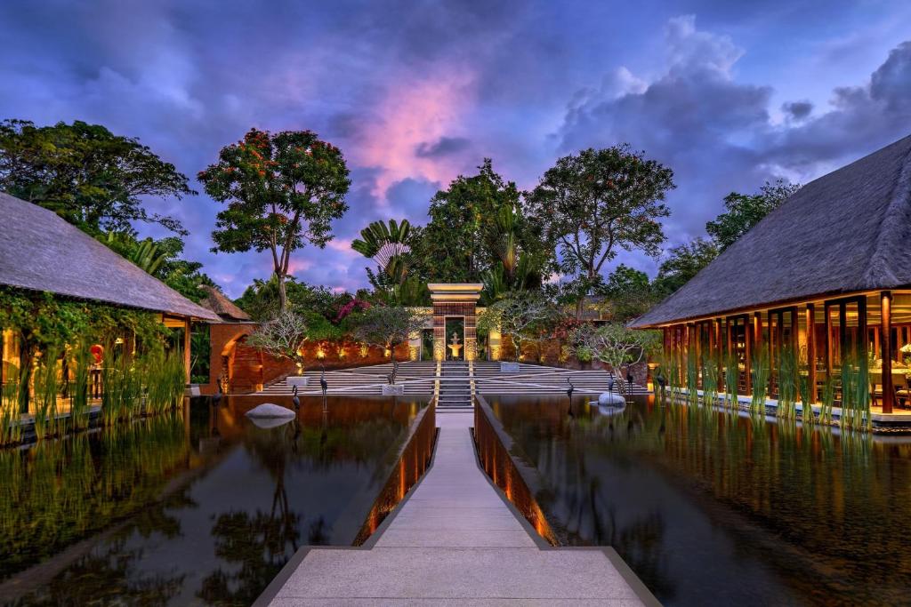 Private pool villa in traditional Balinese architecture at Amarterra Villas Bali Nusa Dua, Autograph Collection