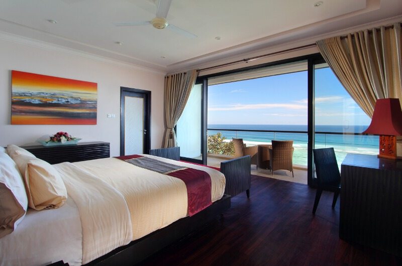 An ocean-view pool at The Asmara on the Bukit side of Nusa Dua, the Indian Ocean beyond