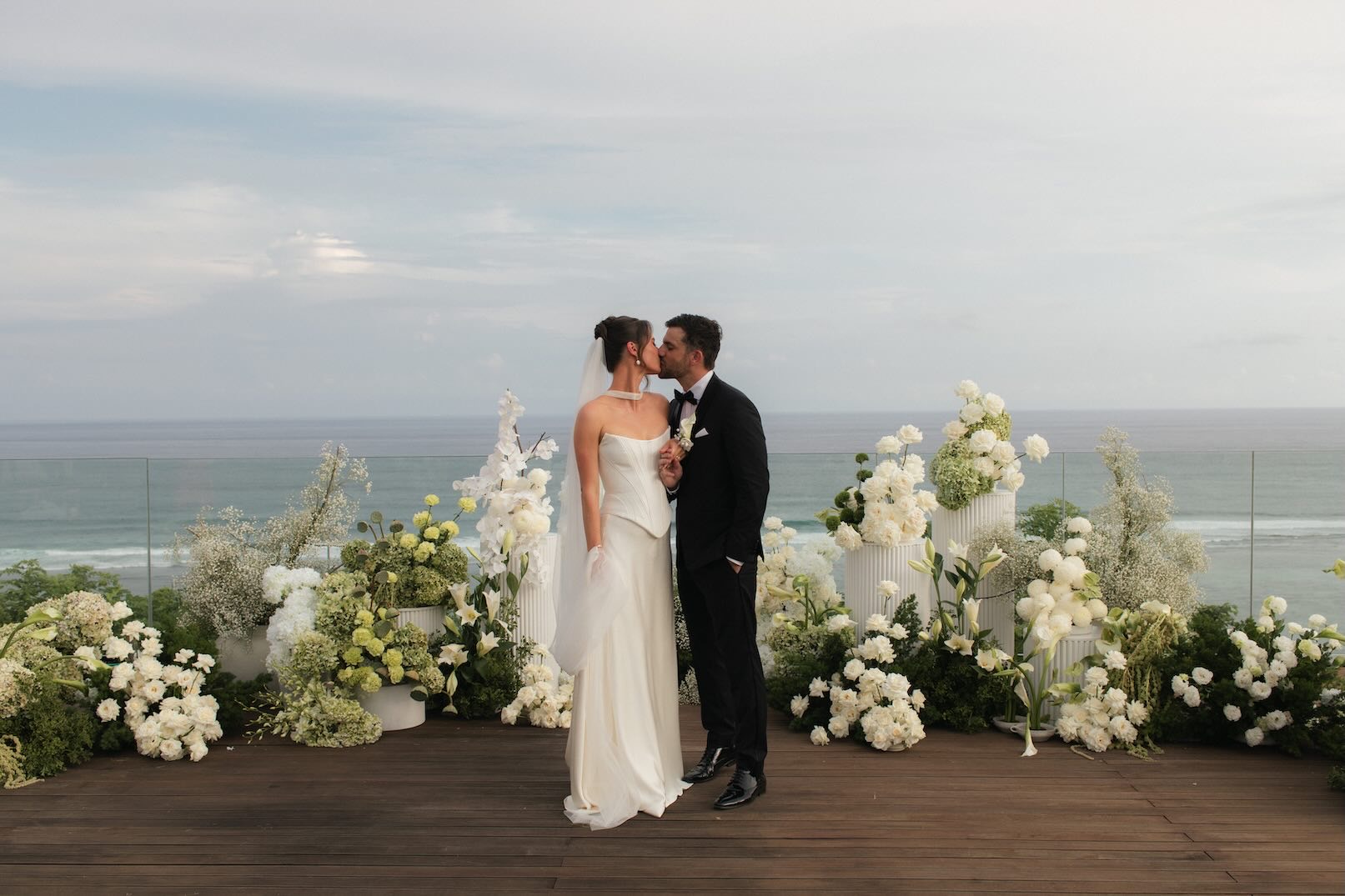Glamp Nusa, a clifftop glamping wedding venue in Nusa Dua with tented villas and sea views