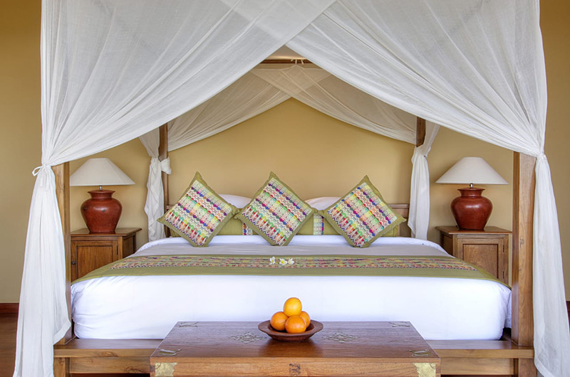 The pool and open pavilion at The Longhouse villa on the Tiara Nusa estate in Jimbaran, Bali