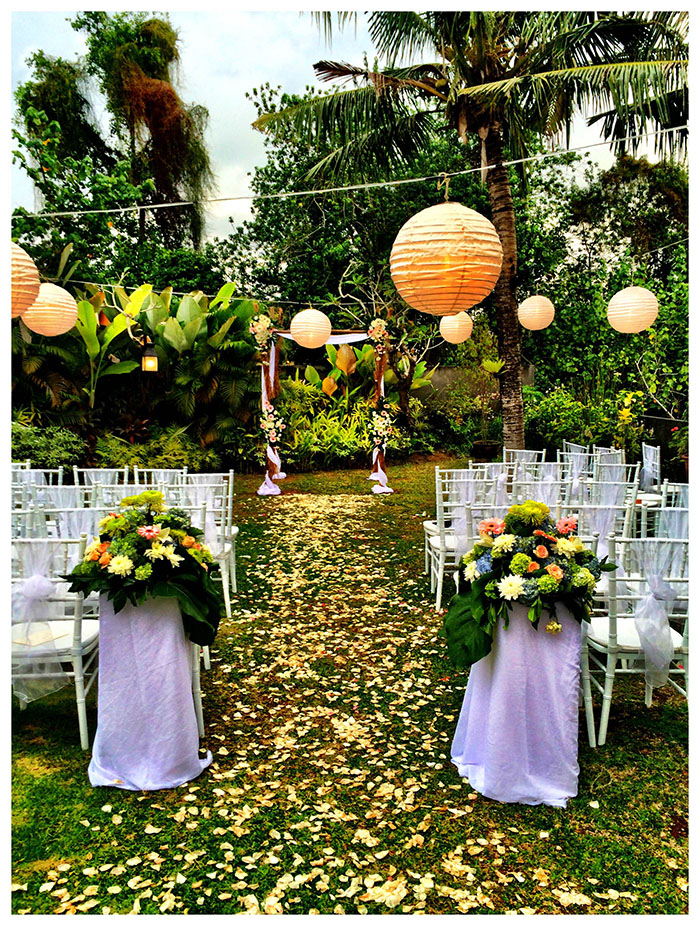 Hacienda Bali Villas Wedding