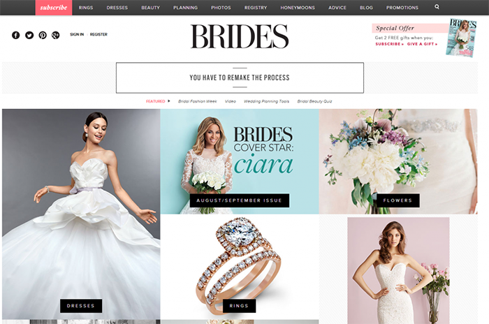 Brides.com Wedding