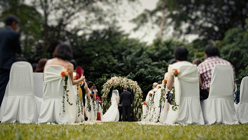 Outdoor Wedding Ceremony