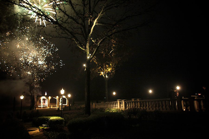 Bali Wedding Fireworks